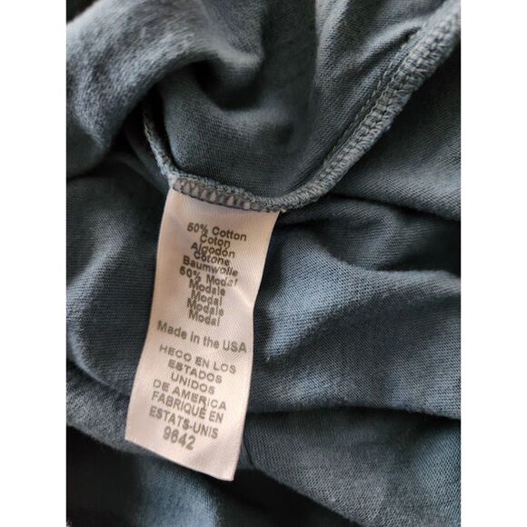 Michael Stars Solange Tie Waist jersey maxi dress - pebble | Size S - Picture 7 of 8